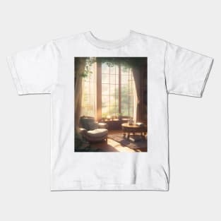 morning light. / morning coffee. Kids T-Shirt